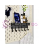 Стенна закачалка етажерка метална